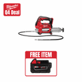 M18 CORDLESS 2-SPEED GREASE GUN w/ FREE ITEM
