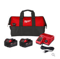 Milwaukee. M18 REDLITHIUM XC5.0 RESISTANT BATTERY STARTER KIT