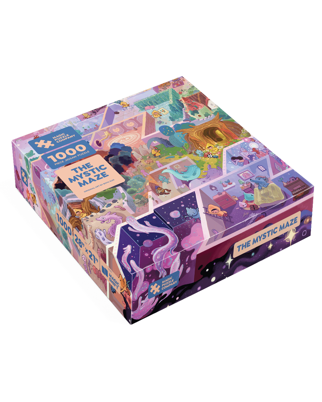 The Mystic Maze - 1,000-Piece Magic Jigsaw Puzzle