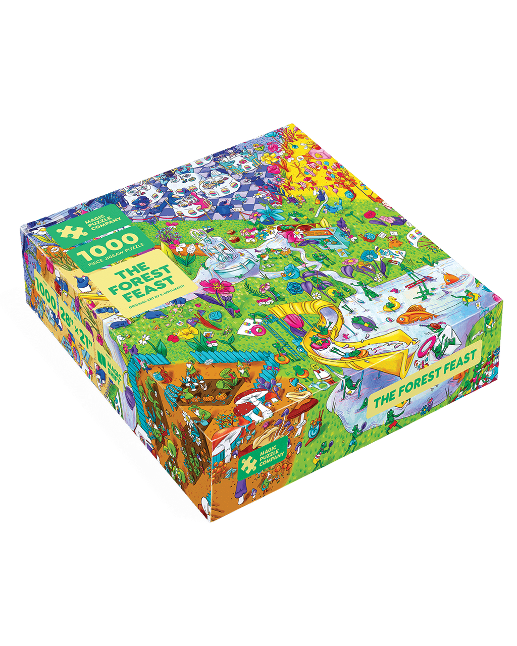The Forest Feast - 1,000-Piece Magic Jigsaw Puzzle