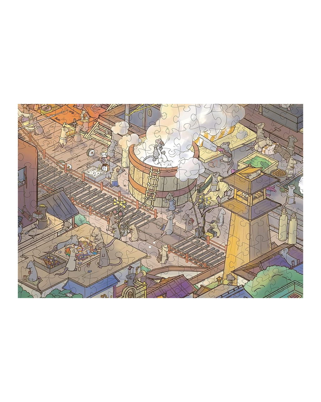 The Busy Bistro - 1,000-Piece Magic Jigsaw Puzzle