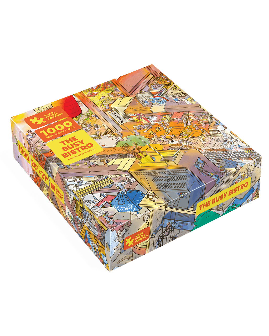 The Busy Bistro - 1,000-Piece Magic Jigsaw Puzzle