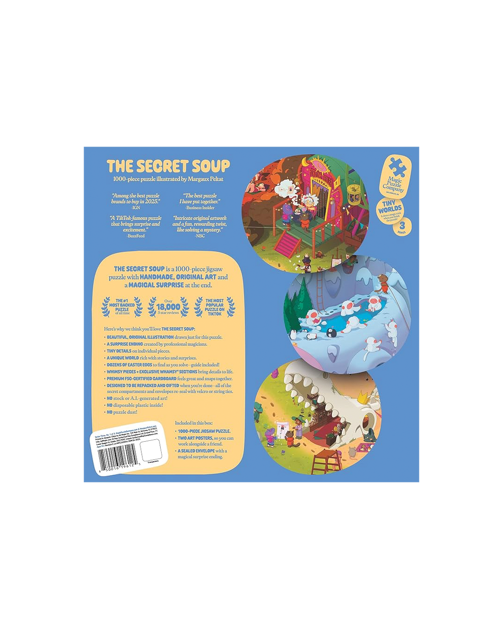The Secret Soup - 1,000-Piece Magic Jigsaw Puzzle