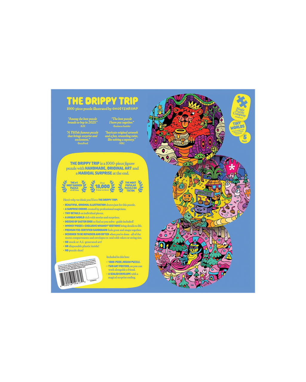 The Drippy Trip - 1,000-Piece Magic Jigsaw Puzzle