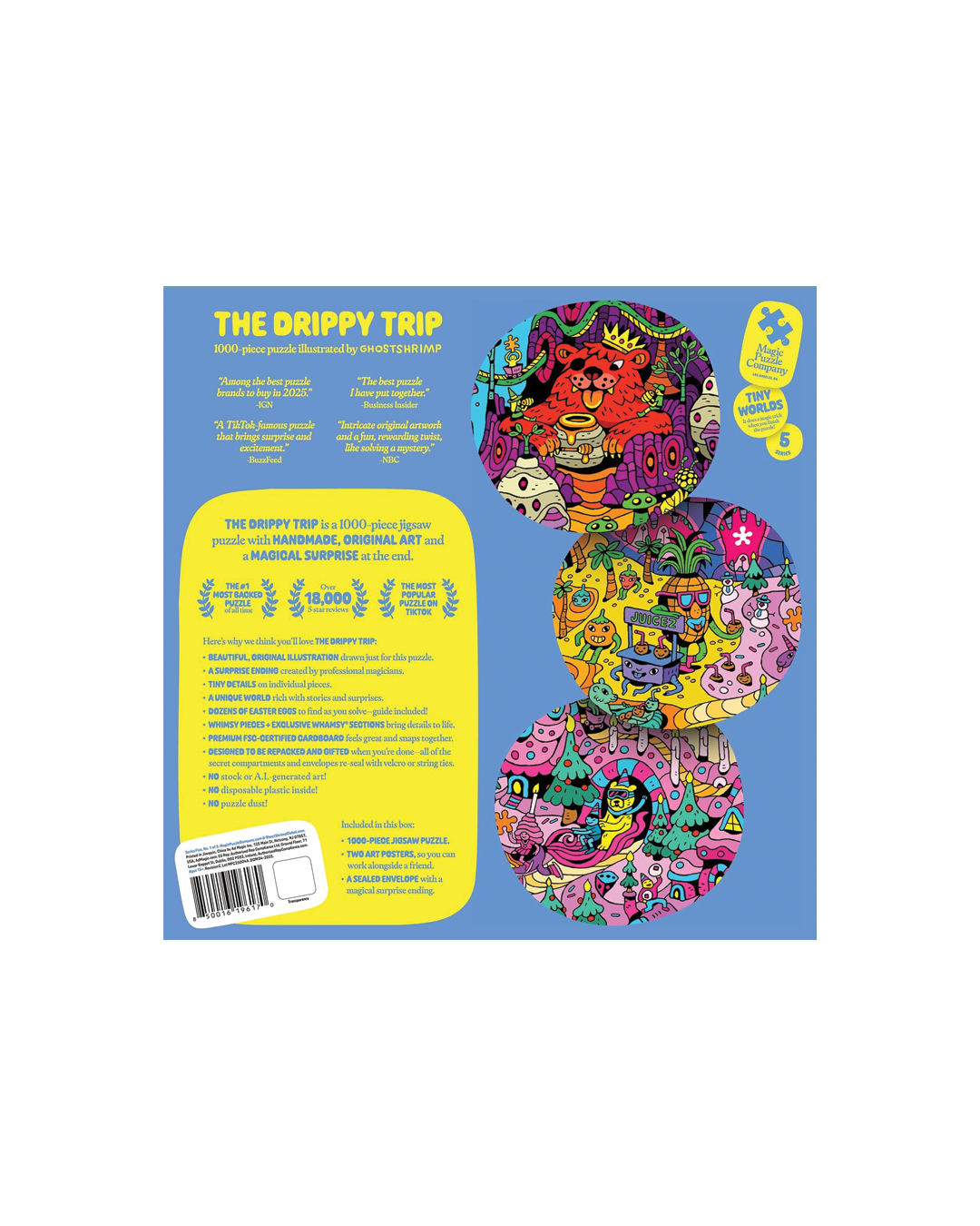 The Drippy Trip - 1,000-Piece Magic Jigsaw Puzzle